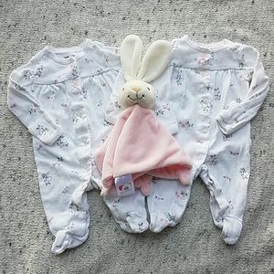 Carter's Newborn Twin Footie Sleepers